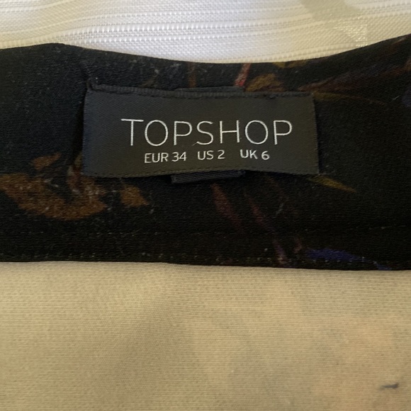 Topshop Blouse with Bell Sleeves - Picture 4 of 9